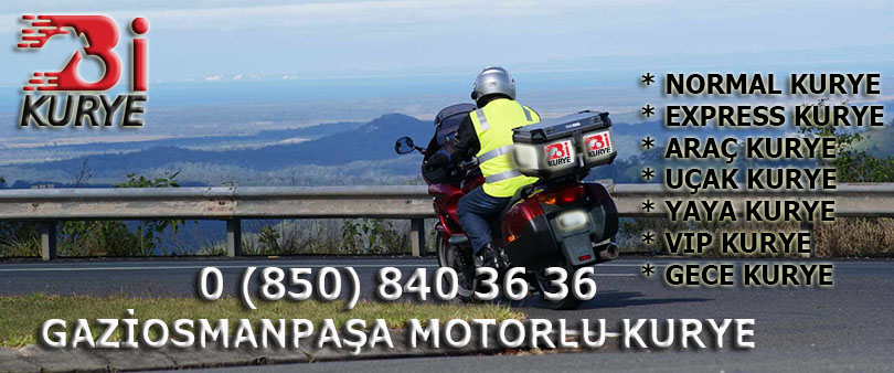 Gaziosmanpaşa motorlu kurye